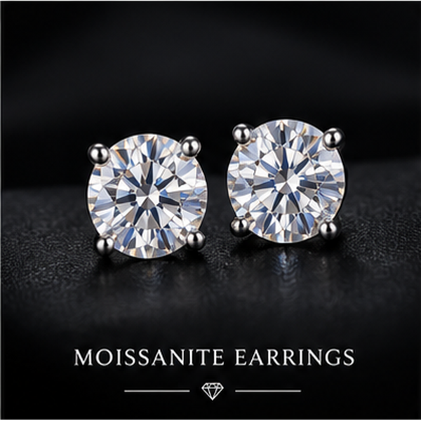 Moissanite Earrings
