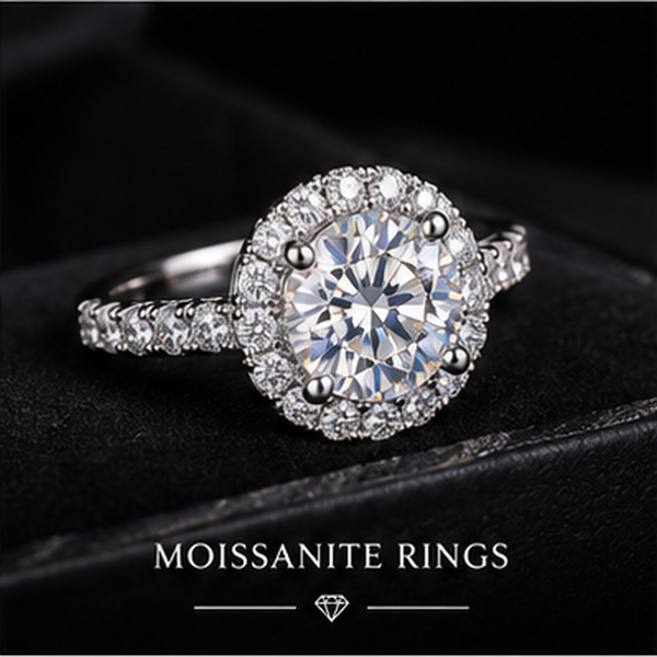 Moissanite Rings