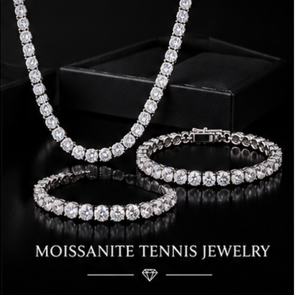 Moissanite Tennis Jewelry